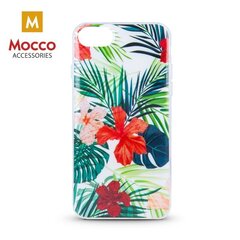 Mocco Spring Case Silicone Back Case for Apple iPhone X / XS (Red Lilly) kaina ir informacija | Telefono dėklai | pigu.lt