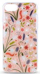 Mocco Spring Case Silicone Back Case for Samsung J610 Galaxy J6 Plus (2018) Pink ( White Snowdrop ) kaina ir informacija | Telefono dėklai | pigu.lt