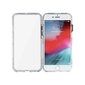 Mocco Double Side Aluminum Case 360 With Tempered Glass For Apple iPhone 6 Plus / 6S Plus Transparent - Silver kaina ir informacija | Telefono dėklai | pigu.lt