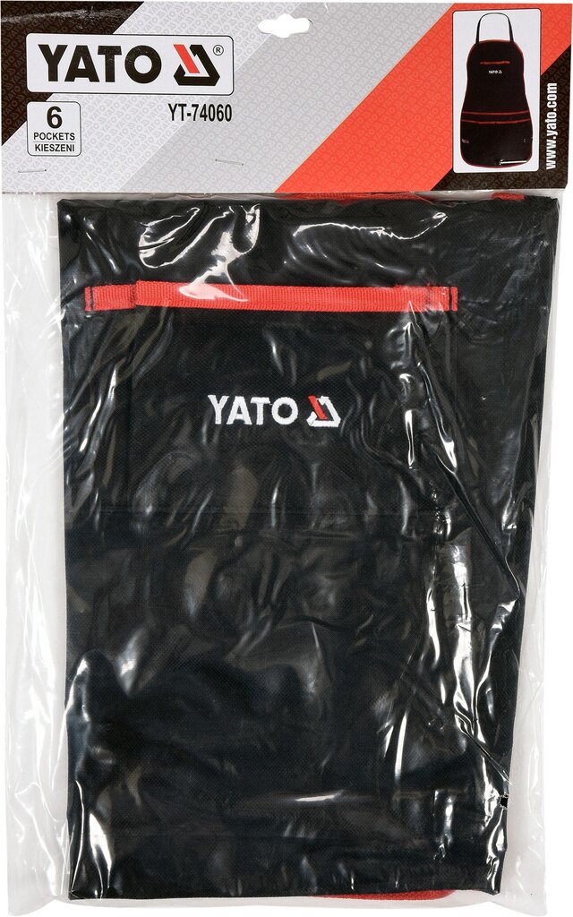 Prijuostė įrankiams darbinė, 6 kišenės Yato 74060 kaina ir informacija | Darbo rūbai | pigu.lt