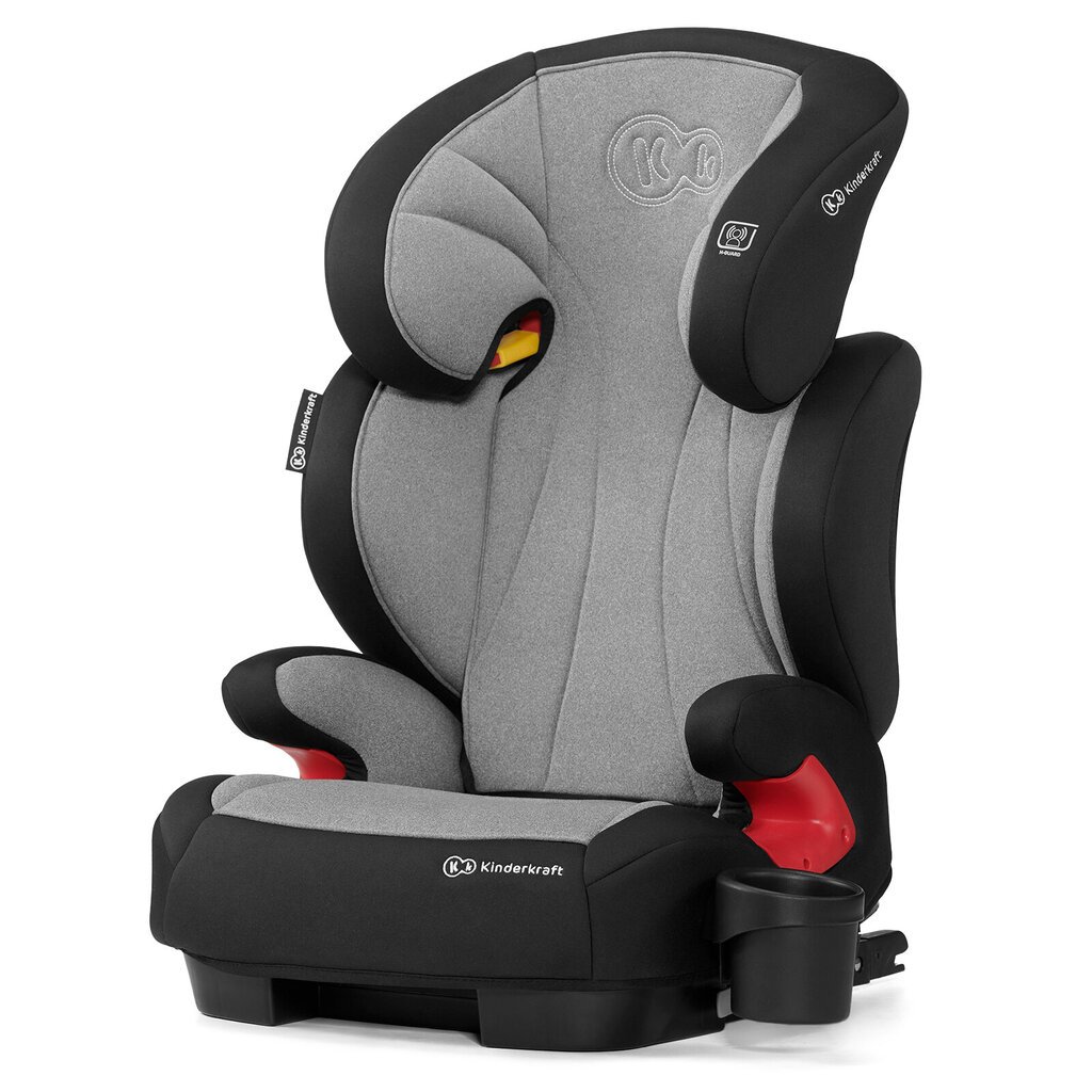 Automobilinė kėdutė KinderKraft Unity ISOFIX, 15-36 kg, grey цена и информация | Autokėdutės | pigu.lt