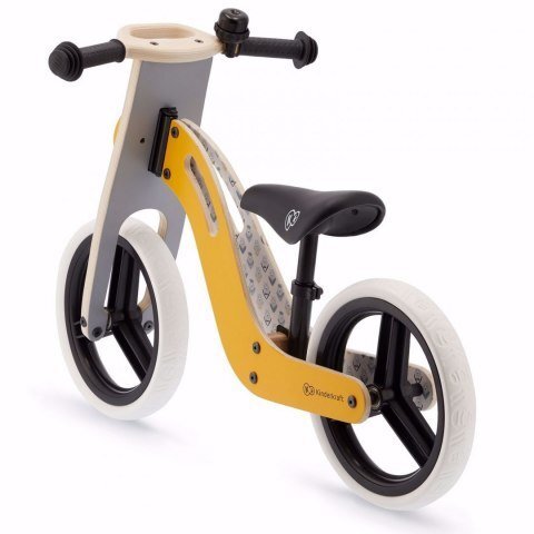 Balansinis dviratukas Kinderkraft Uniq, Honey цена и информация | Balansiniai dviratukai | pigu.lt