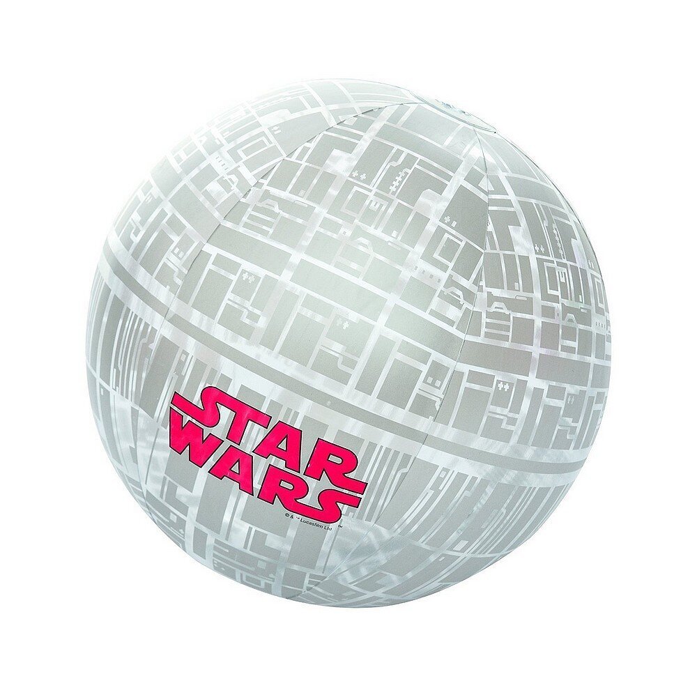 Pripučiamas paplūdimio kamuolys Bestway Star Wars Space Station, 61 cm kaina ir informacija | Pripučiamos ir paplūdimio prekės | pigu.lt