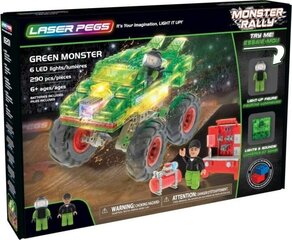 Конструктор Laser Pegs Green Monster, 290 д. цена и информация | Конструкторы и кубики | pigu.lt