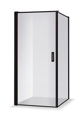 Industrinio stiliaus dušo kabina Brasta Glass Kristina Nero Frame kaina ir informacija | Baltijos Brasta Santechnika, remontas, šildymas | pigu.lt