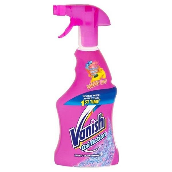 Vanish Oxi Action Spray audinių dėmių valiklis, 500 ml kaina ir informacija | Skalbimo priemonės | pigu.lt