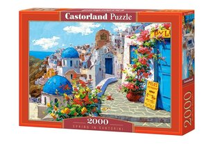 Castorland пазл Spring in Santorini, 2000 элементов цена и информация | Пазлы | pigu.lt