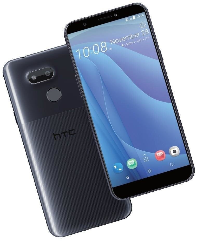 HTC Desire 12s, 32GB, Dual SIM Black kaina ir informacija | Mobilieji telefonai | pigu.lt