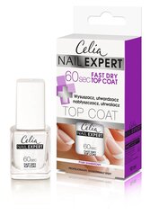 Сушка для лака Celia Nail Expert Top Coat 60s Fast Dry, 10 мл цена и информация | Лаки, укрепители для ногтей | pigu.lt