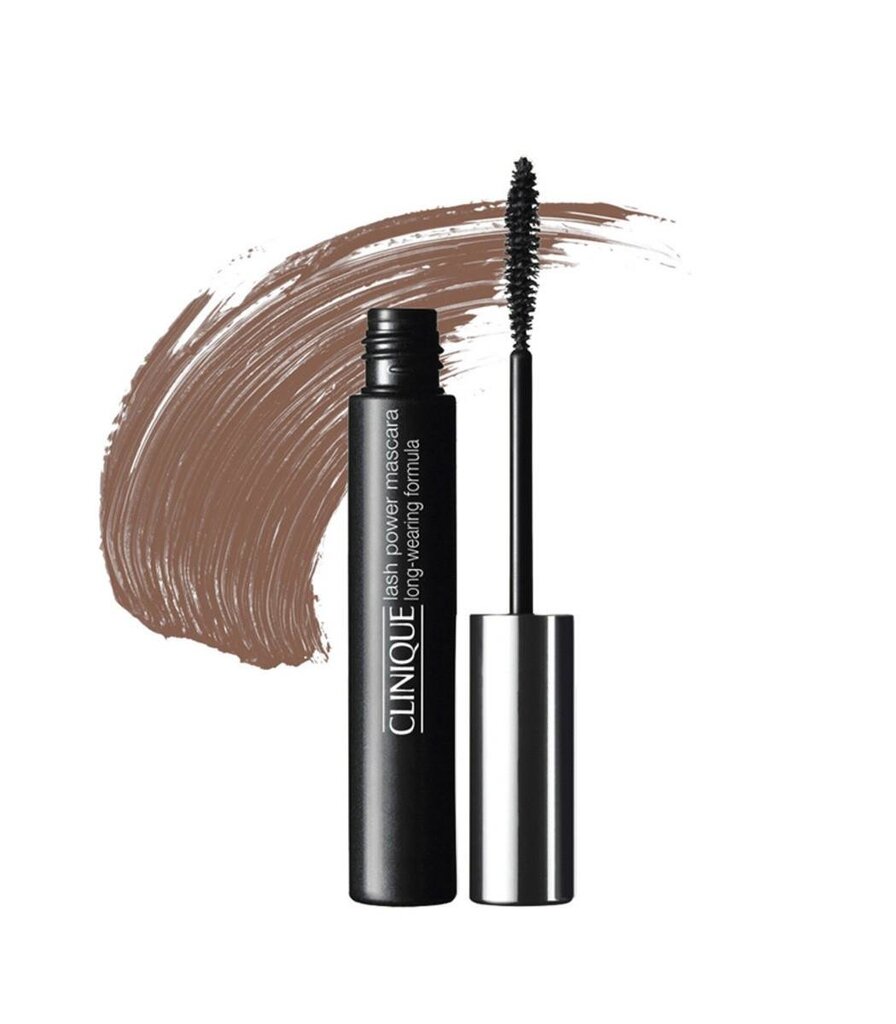 Blakstienų tušas Clinique Lash Power Mascara Long Wear, 04 Dark Chocolate, 6 ml цена и информация | Akių šešėliai, pieštukai, blakstienų tušai, serumai | pigu.lt