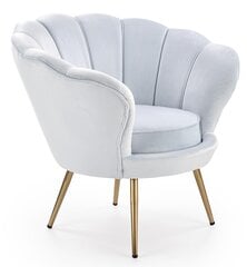 Кресло Halmar Amorino, синее / золотое цена и информация | Кресла в гостиную | pigu.lt