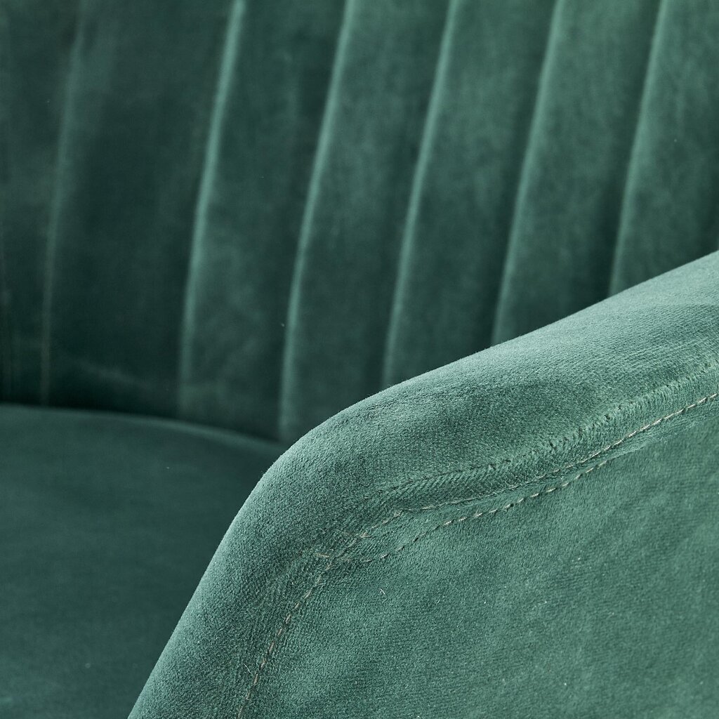 Sofa Halmar Elegance 2, žalios/auksinės spalvos kaina ir informacija | Sofos | pigu.lt