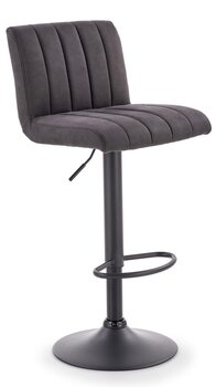 2-jų baro kėdžių komplektas Halmar H89, juodas kaina ir informacija | Virtuvės ir valgomojo kėdės | pigu.lt