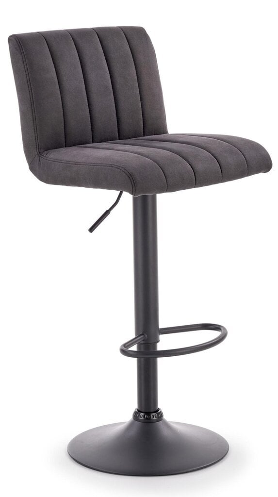 2-jų baro kėdžių komplektas Halmar H89, juodas цена и информация | Virtuvės ir valgomojo kėdės | pigu.lt