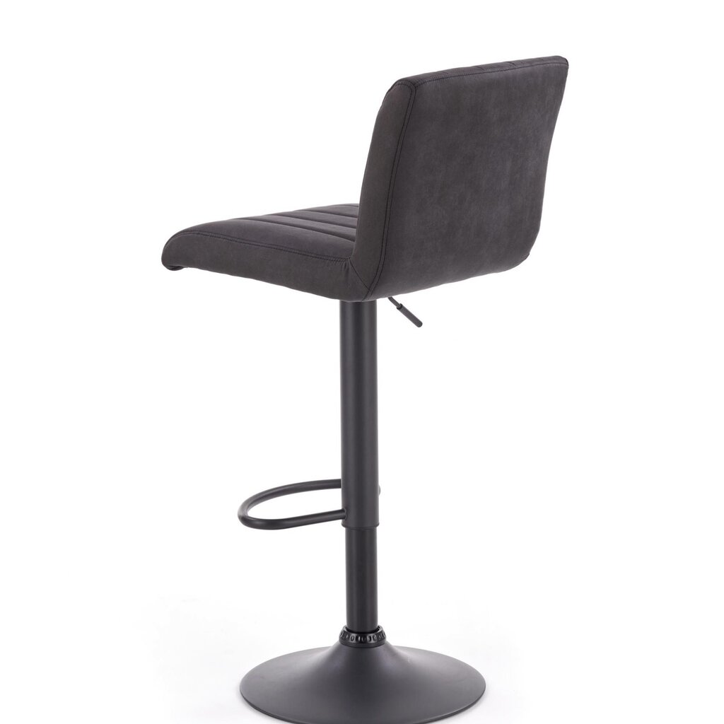 2-jų baro kėdžių komplektas Halmar H89, juodas kaina ir informacija | Virtuvės ir valgomojo kėdės | pigu.lt