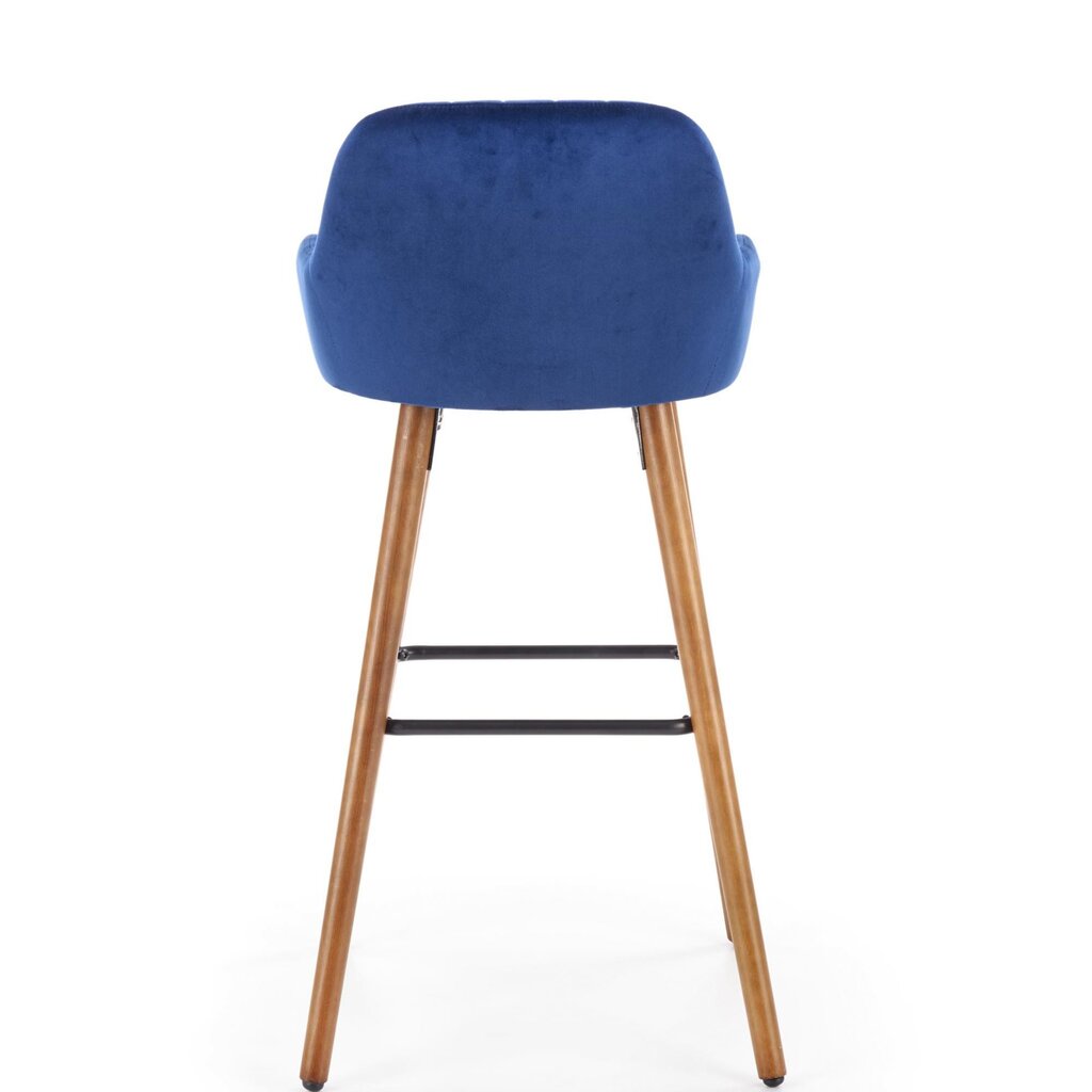 Baro kėdė Halmar H93, mėlynos/ąžuolo spalvos цена и информация | Virtuvės ir valgomojo kėdės | pigu.lt