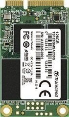 Transcend TS128GMSA230S цена и информация | Внутренние жёсткие диски (HDD, SSD, Hybrid) | pigu.lt