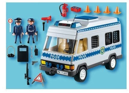 4023 PLAYMOBIL® City Action, Policijos furgonas цена и информация | Konstruktoriai ir kaladėlės | pigu.lt