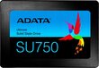 ADATA Ultimate SU750 256GB 2,5" SATA SSD цена и информация | Vidiniai kietieji diskai (HDD, SSD, Hybrid) | pigu.lt