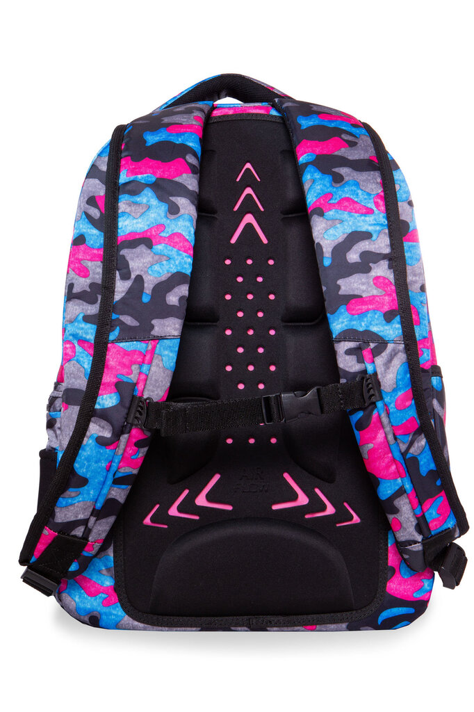 Kuprinė CoolPack Aero Camo Fusion Pink B34093 kaina ir informacija | Kuprinės mokyklai, sportiniai maišeliai | pigu.lt