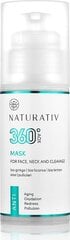 Маска для лица Naturativ 360 Aox Mask For Face Neck & Cleavage, 100 мл цена и информация | Маски для лица, патчи для глаз | pigu.lt
