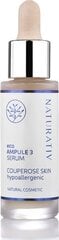 Сыворотка для куперозной кожи Naturativ Eco Ampule 3 Serum Couperose Skin, 30 мл цена и информация | Сыворотки для лица, масла | pigu.lt