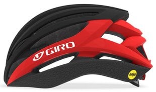 Dviratininko šalmas Giro Syntax Mips, juodas/raudonas цена и информация | Шлемы | pigu.lt