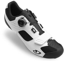 Dviratininkų batai Giro, juodi/balti kaina ir informacija | Dviratininkų apranga | pigu.lt