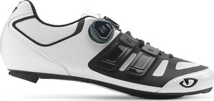 Dviratininkų batai Giro, balti/juodi kaina ir informacija | Dviratininkų apranga | pigu.lt