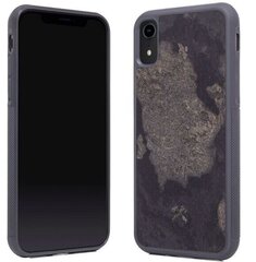 Woodcessories Stone Collection EcoCase, skirtas iPhone Xr, pilkas kaina ir informacija | Telefono dėklai | pigu.lt