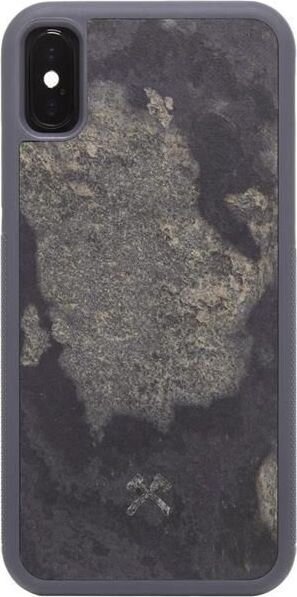 Woodcessories Stone Collection EcoCase skirtas iPhone X, pilkas kaina ir informacija | Telefono dėklai | pigu.lt