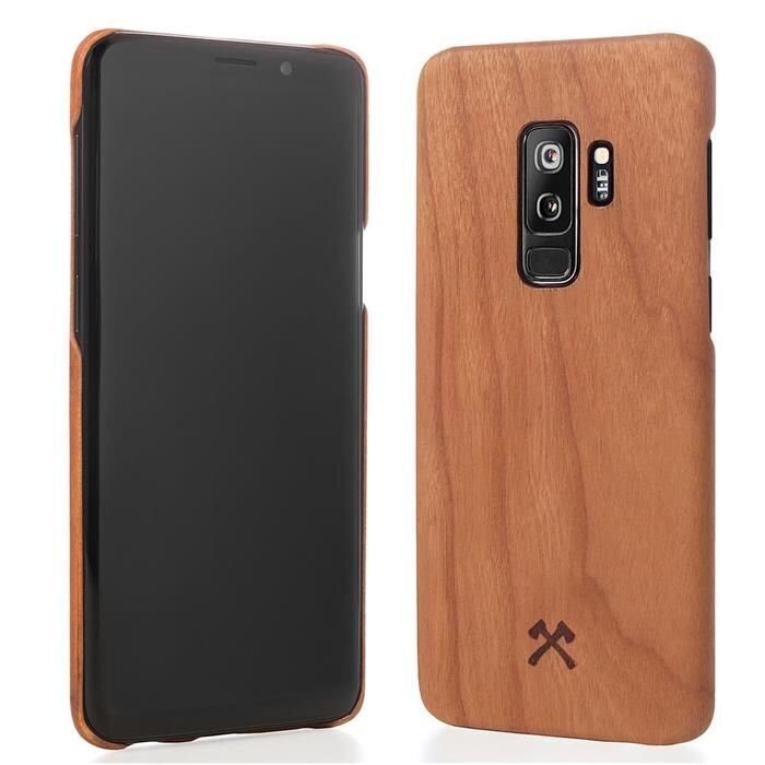 Woodcessories Cevlar Series EcoCase, skirtas Samsung S9+, rudas цена и информация | Telefono dėklai | pigu.lt