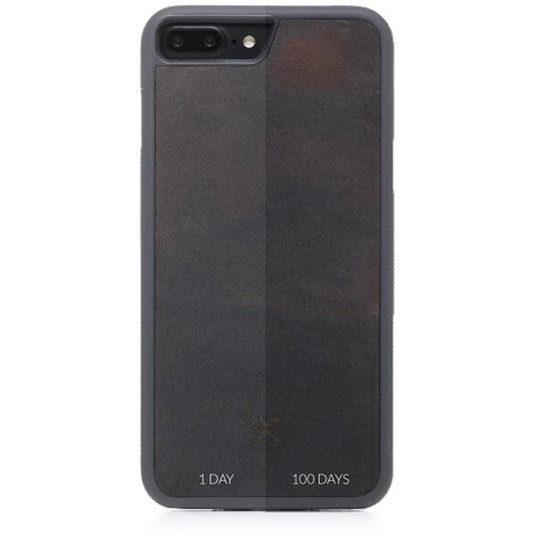 Woodcessories Stone Collection EcoCase, skirtas iPhone 7/8+, volcano black (sto005) kaina ir informacija | Telefono dėklai | pigu.lt