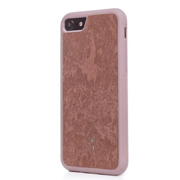 Woodcessories Stone Collection EcoCase, skirtas iPhone 7/8, canyon red (sto004) kaina ir informacija | Telefono dėklai | pigu.lt