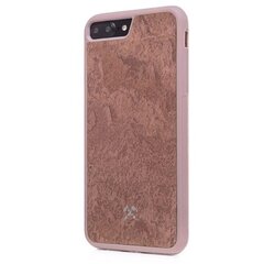 Woodcessories Stone Collection EcoCase, skirtas iPhone 7/8+, canyon red (sto008) kaina ir informacija | Telefono dėklai | pigu.lt