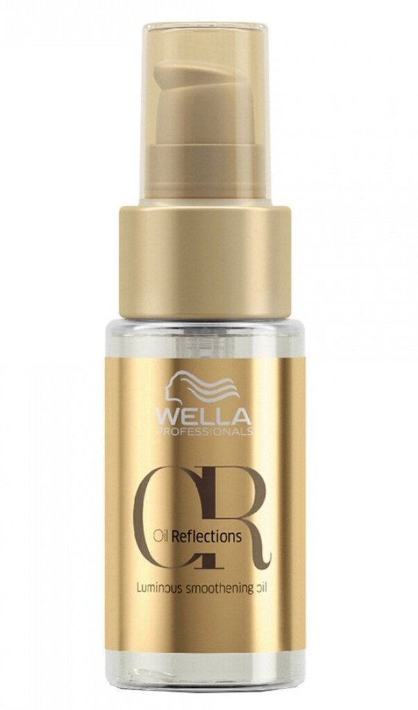 Glotninamasis plaukų aliejus Wella Profesionals Oil Reflections Luminous, 30 ml kaina ir informacija | Priemonės plaukų stiprinimui | pigu.lt