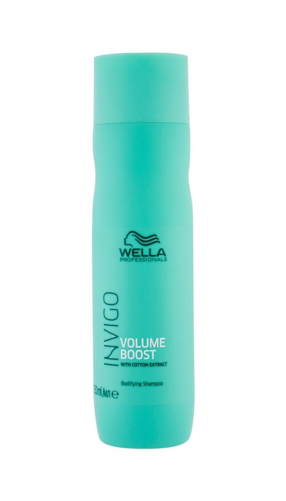 Apimties suteikiantis šampūnas Wella Professionals Invigo Volume Boost 250 ml цена и информация | Šampūnai | pigu.lt