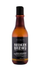 Redken Brews Extra Clean шампунь для мужчин 300 мл цена и информация | Шампуни | pigu.lt