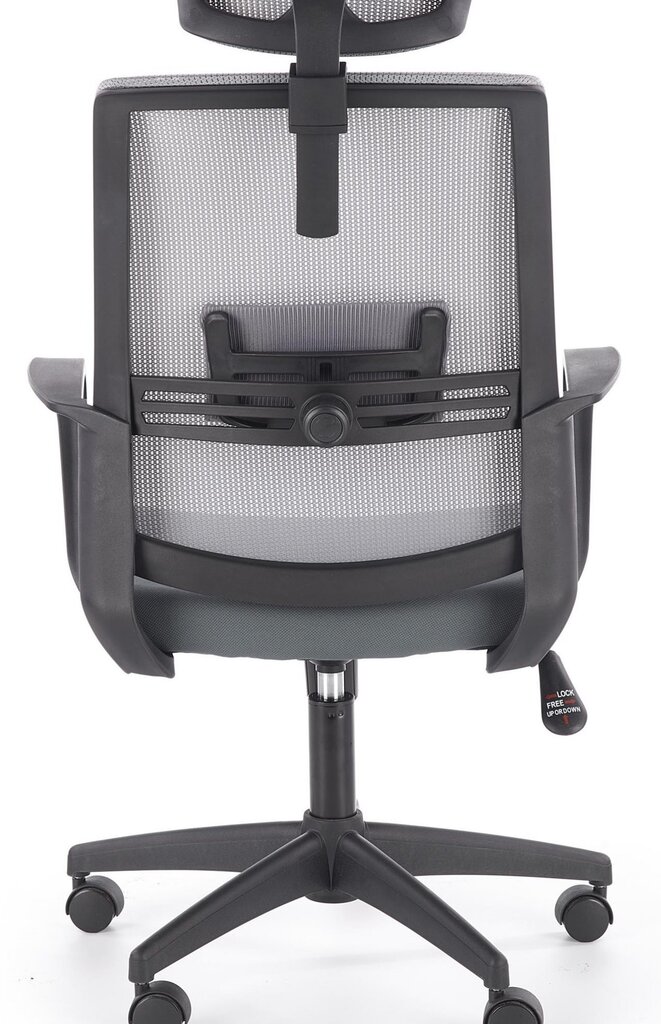 Biuro kėdė Halmar Arsen, pilka kaina ir informacija | Biuro kėdės | pigu.lt