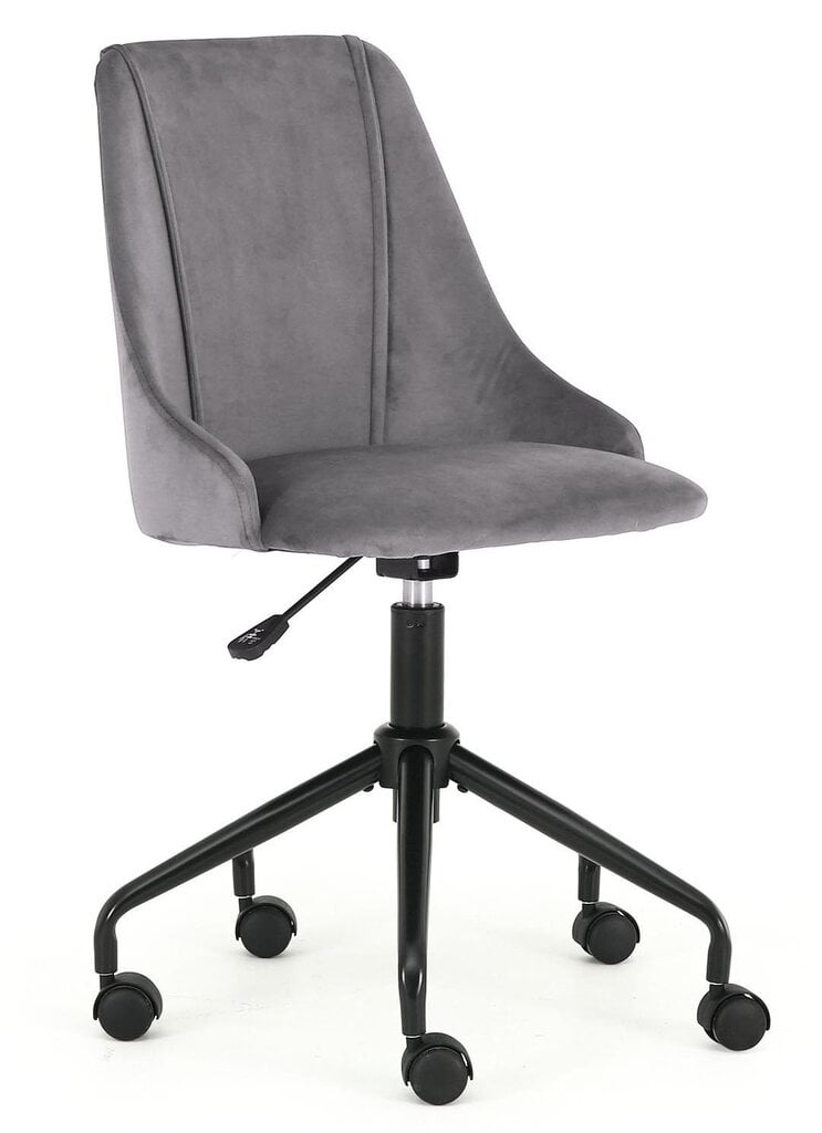 Vaikiška kėdė Halmar Break, pilka/juoda kaina ir informacija | Biuro kėdės | pigu.lt