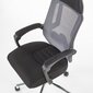 Biuro kėdė Halmar Freeman, juoda/pilka kaina ir informacija | Biuro kėdės | pigu.lt