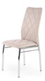 4-ių kėdžių komplektas Halmar K309, smėlio spalvos