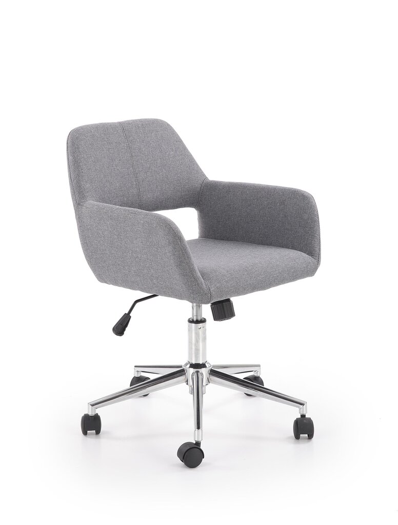 Biuro kėdė Halmar Morel, pilka kaina ir informacija | Biuro kėdės | pigu.lt