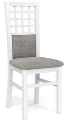 Комплект из 2-х стульев Halmar Gerard 3, белый/серый цена и информация | Стулья для кухни и столовой | pigu.lt