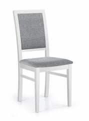 Комплект из 2-х стульев Halmar Sylwek 1, серый/белый цена и информация | Стулья для кухни и столовой | pigu.lt