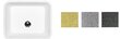 Akmens masės praustuvas Besco Assos Glam Gold kaina ir informacija | Praustuvai | pigu.lt