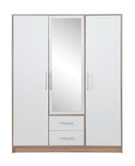 Шкаф Smart SRL2, дубовый/белый цвета цена и информация | Шкафы | pigu.lt