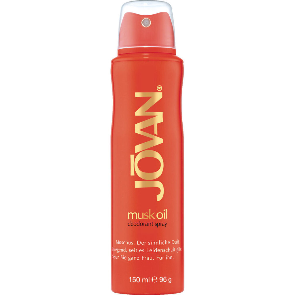 Parfumuotas purškiamas dezodorantas Jovan Musk Oil moterims 150 ml kaina ir informacija | Parfumuota kosmetika moterims | pigu.lt