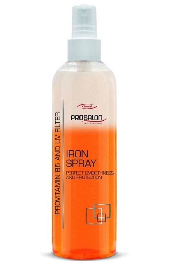 Nuo karščio sauganti plaukų priemonė Chantal Prosalon Perfect Smoothness & Protection Iron Spray 200 g kaina ir informacija | Priemonės plaukų stiprinimui | pigu.lt