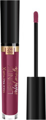 Губная помада Max Factor Lipfinity Velvet Matte Satinberry, 23 г цена и информация | Помады, бальзамы, блеск для губ | pigu.lt